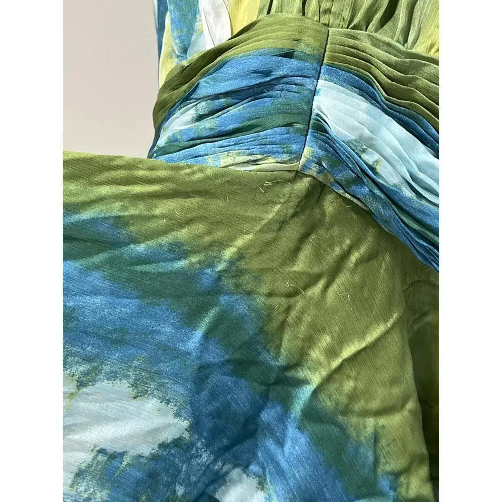 BRONX AND BANCO Bedouin Coastal Mini Dress in Blue Multi - Picture 7 of 8